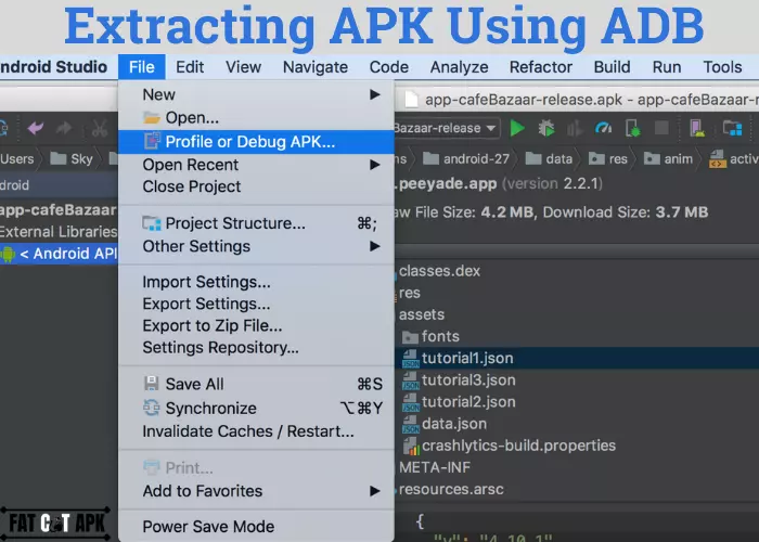 Extracting APK Using ADB