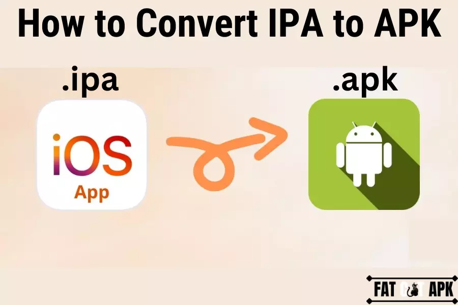 Kan du konvertere IPA til APK?