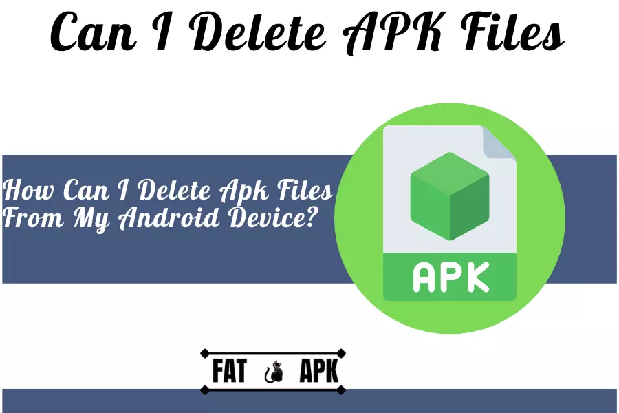 Can I remove APK files after install?