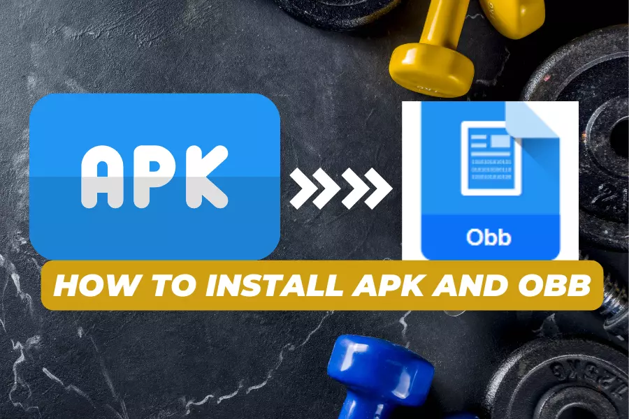 how to setup Android APK and OBB file