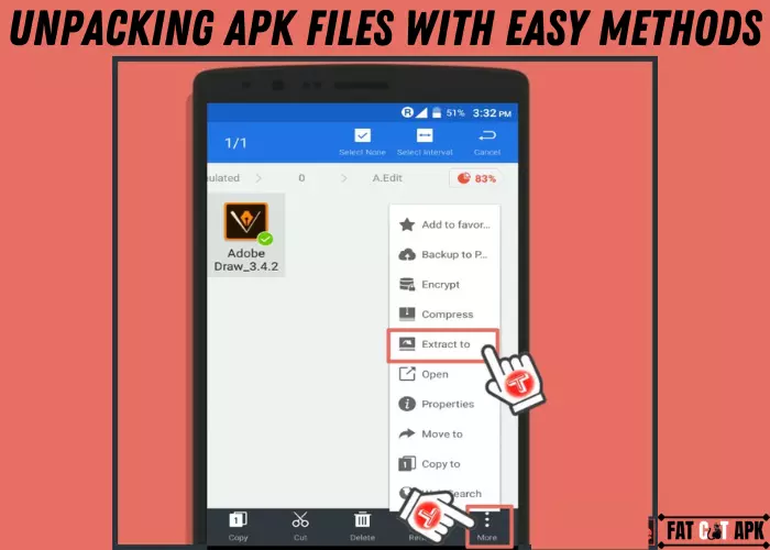 Unpacking APK Files with easy methods