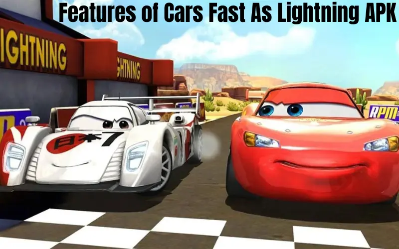 Features of Cars Fast As Lightning APK