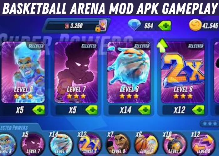 Basketball Arena MOD APK Gameplay