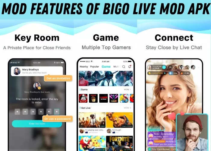 Mod Features of Bigo Live Mod APK