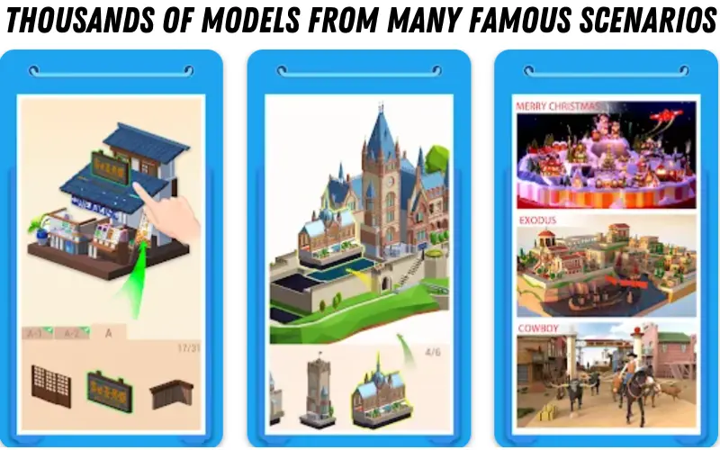 Thousands of models from many famous scenarios
